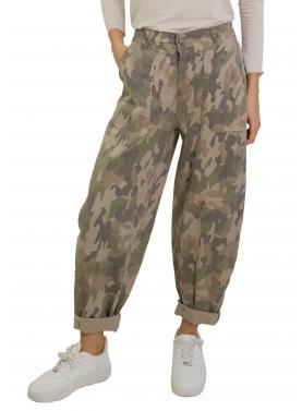 Pantalone mimetico baggy con elastico dietro "Mati"